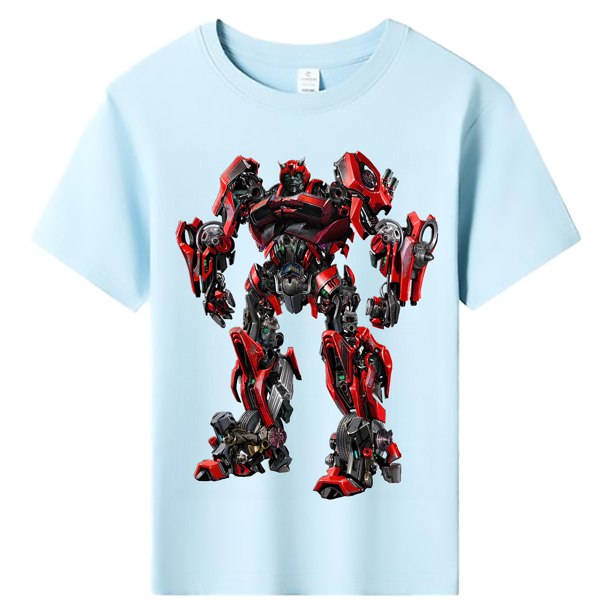 （画像用） Transformers トランスフォーマー 綿100％キッズTシャツ（フロントプリント）